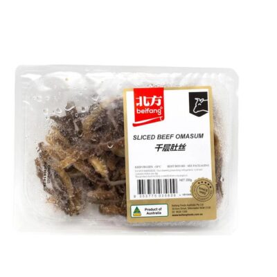 Beifang Frozen Sliced Beef Omasum - 200g