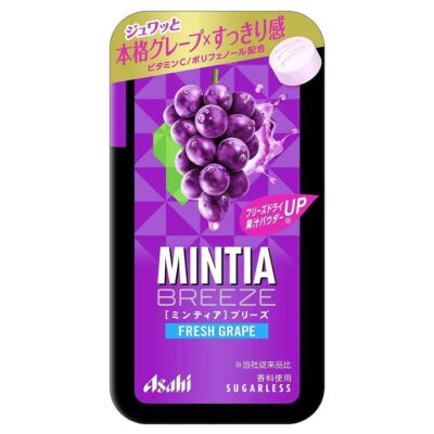 Asahi Mintia Breeze Fresh Grape Throat Lozenges - 36g