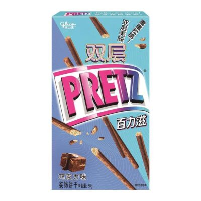 Glico Double Layer Pretz Chocolate Flavor 50g