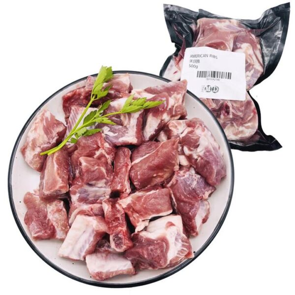 Manzu Frozen Fresh American Ribs - 1kg