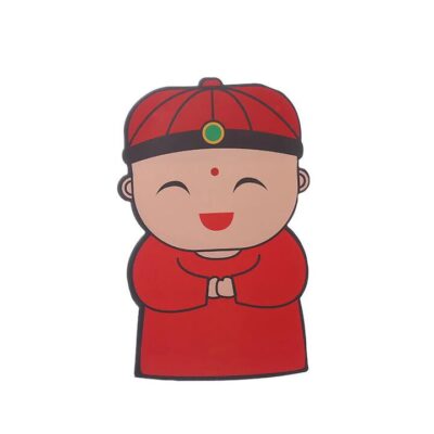 FaSoLa Lucky Red Envelopes Red Bag - Blessing Boy Design (5 Pack)
