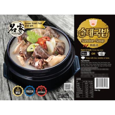Myeongga Frozen Korean Sundae Soup - 700g