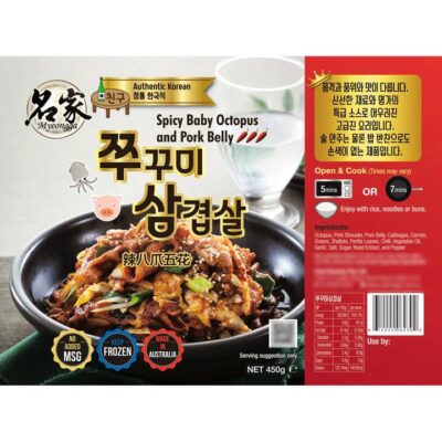 Myeongga Spicy Baby Octopus and Pork Belly - 450g