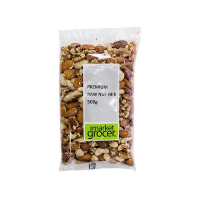 The Market Grocer Premium Raw Nut Mix 500g