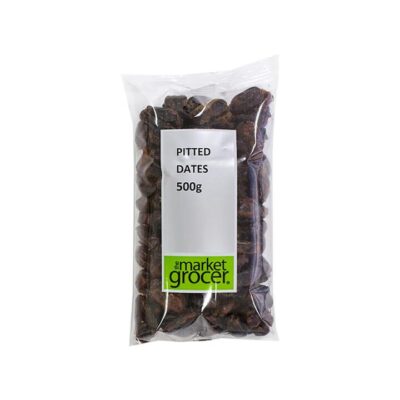 The Market Grocer Natural Pitted Dates 500g