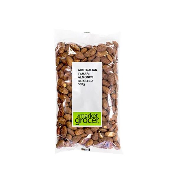 The Market Grocer Japanese Tamari Almonds 500g