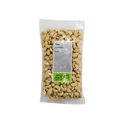 The Market Grocer Raw Cashews 500g