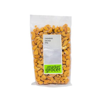 The Market Grocer Salted Cashews Family Pack 400g