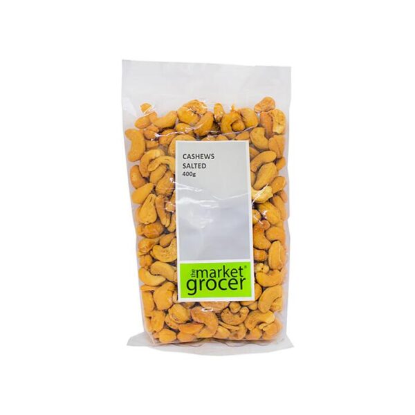 The Market Grocer Salted Cashews Family Pack 400g