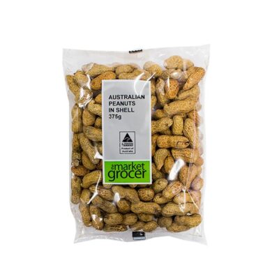 The Market Grocer Peanuts in Shell 375g