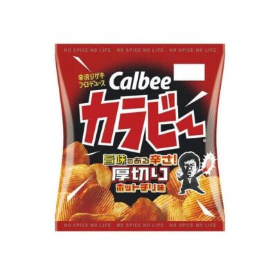 Calbee Thick-Cut Spicy Potato Chips - 55g