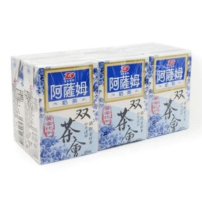 Assam Double Tea Oolong Milk Tea 6pk - 400ml Each
