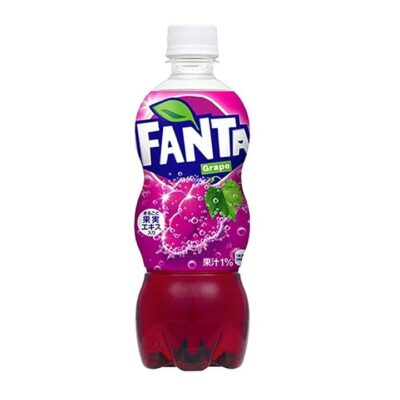 Fanta Grape Flavored Soda PET 500ml