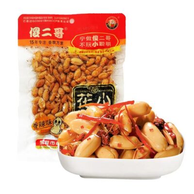 Sha Er Ge Spicy Peanuts - 90g