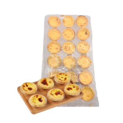 AUXICO Frozen Portuguese Egg Tarts - 18pcs, 720g