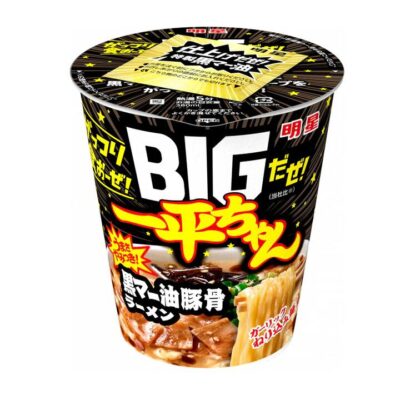 Nissin Myojo Ippei-chan Black Garlic Oil Tonkotsu Ramen - 93g