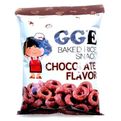 GGE Chocolate Flavored Rice Snack Rings - 45g