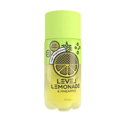 Level Pineapple Lemonade Soda Can - 300ml X2