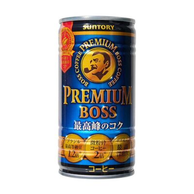 Suntory Premium Boss Coffee 185ml X2
