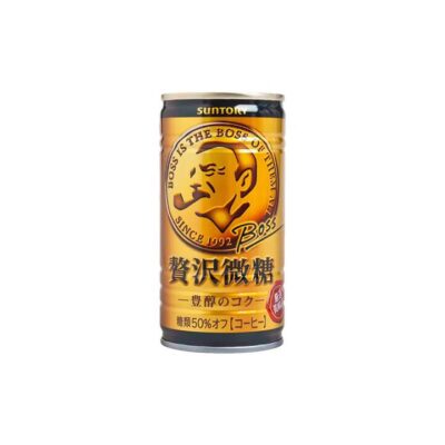 Suntory Boss Luxurious Low-Sugar Coffee 185ml X2