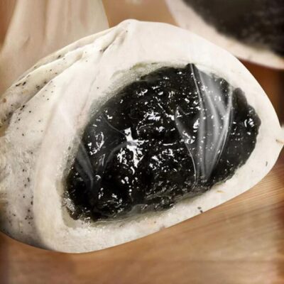 Heshanyuan Frozen Black Sesame Buns - 12pcs, 960g