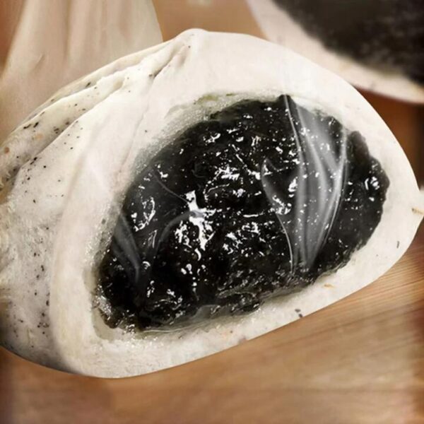 Heshanyuan Frozen Black Sesame Buns - 12pcs, 960g