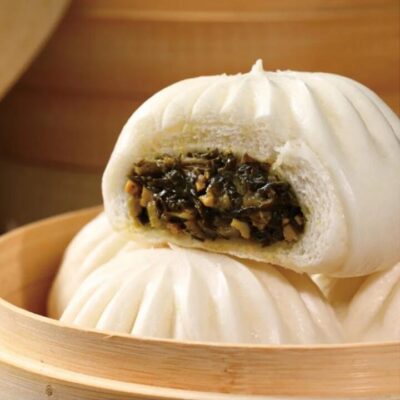 Xinzongchang Frozen Pickled Vegetable and Tofu Buns - 10pcs, 800g