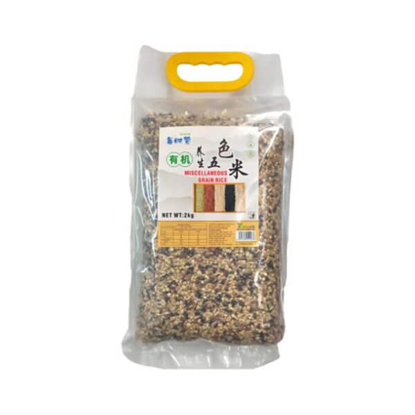 Meishizan Organic Five-Color Health Rice - 2kg