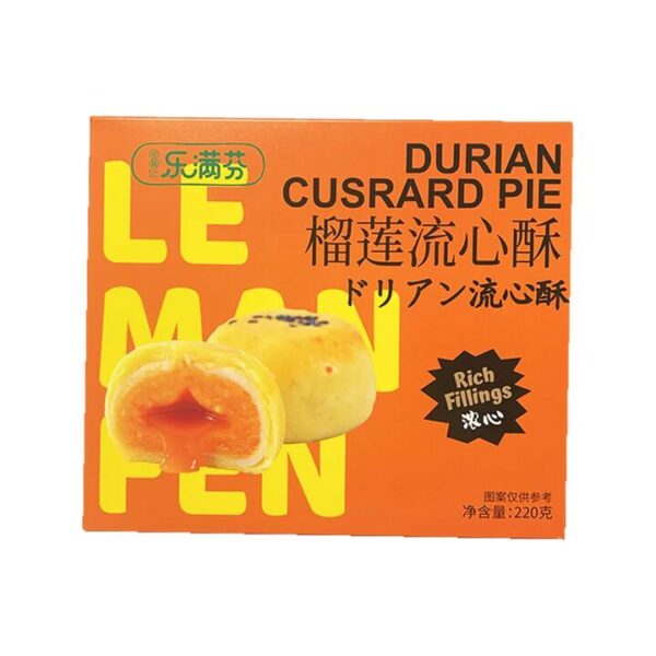 Le Man Fen Durian Custard Pie - 220g