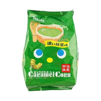 Tohato Caramel Corn Rich Matcha Flavor - 62g