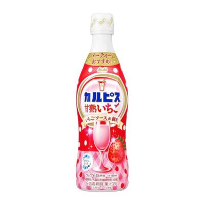 Asahi Calpis Lactobacillus Drink Strawberry Flavor - 470ml