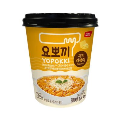 Yopokki Cheese Flavored Ramen Tteokbokki - 145g