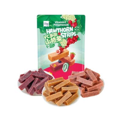 O'say Hawthorn Fruit Strips with Vitamin C & Polyphenols 1kg – Limited Import
