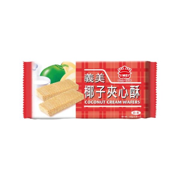 I-Mei Coconut Cream Wafers - 152g