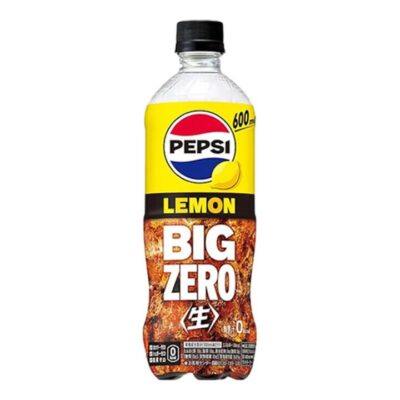 Pepsi Lemon Big Zero Soda - 600ml x 2