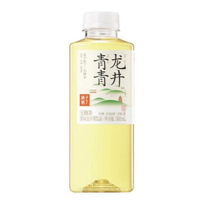 Guozishule Sugar-Free Qingqing Longjing Tea 500ml - 2 Pack