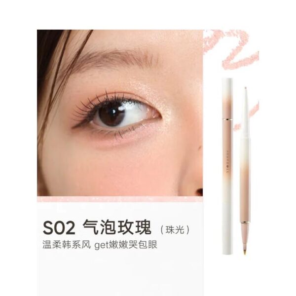 Judydoll Dual-Ended Aegyo Sal Pen #S02 Bubble Rose