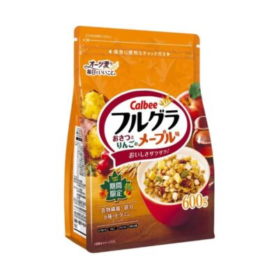 Calbee Granola with Maple, Sweet Potato, and Apple - 600g