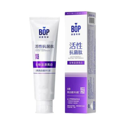 BOP Antimicrobial Peptide Toothpaste - Stain Removal & Whitening 120g