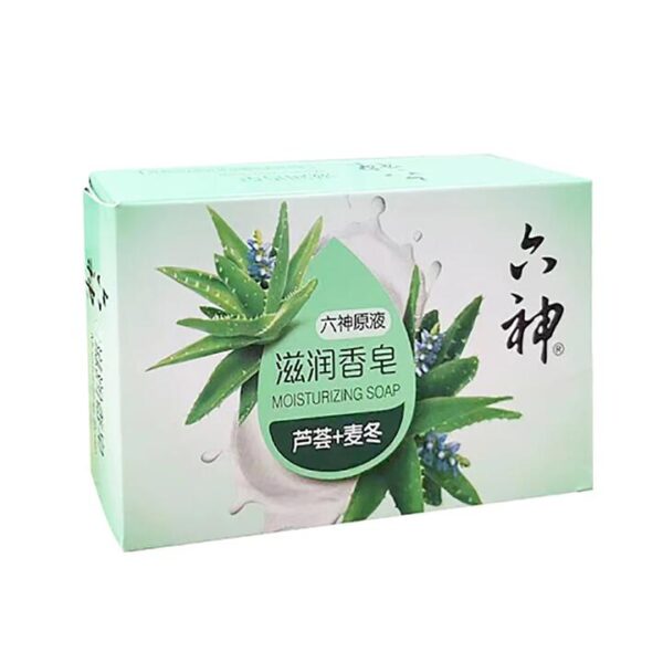Liushen Moisturizing Soap Aloe & Ophiopogon - 108g x 3