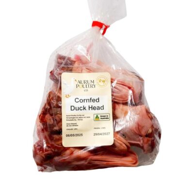 AurumPoultry Cornfed Duck Head - 2kg