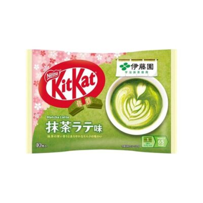Nestle KitKat Matcha Latte Chocolate Wafers - 10 Pieces, 116g