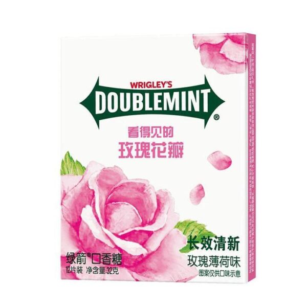Wrigley's Doublemint Rose Mint Gum - 32g