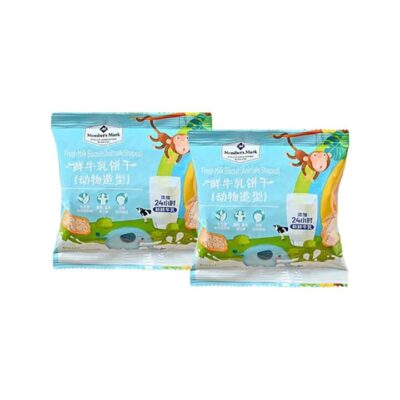 Member's Mark Fresh Milk Biscuits Animal Shaped - 35g x 2 Packs