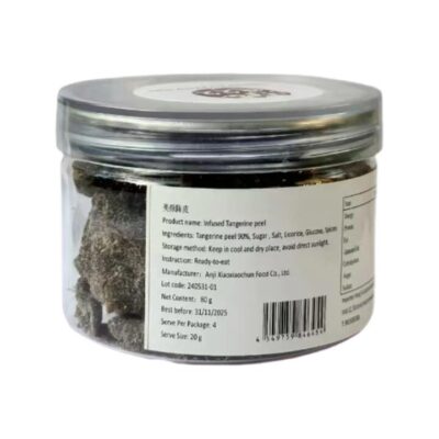 Chanjiujiu Delicious Tangerine Peel - 80g
