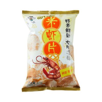 Want Want Fresh Rice Shrimp Chips Original Flavor - 42g