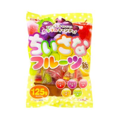 Ribon Assorted Fruit Candy - 5 Flavors, 125g