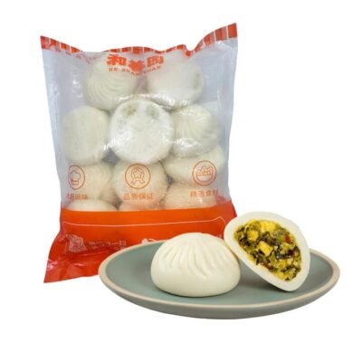 He Shanyuan Frozen Pickled Cabbage Buns - 12pcs 960g