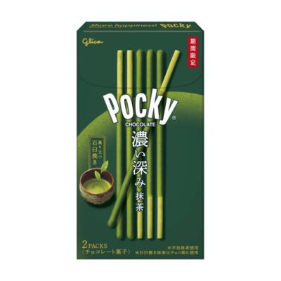 Glico Pocky Matcha Biscuit Sticks - 88g