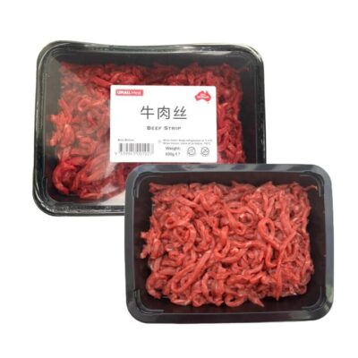 Umall Frozen Fresh-Cut Beef Strips - 600g